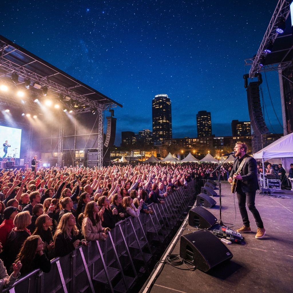 Jeremy Loops NYE at Kirstenbosch