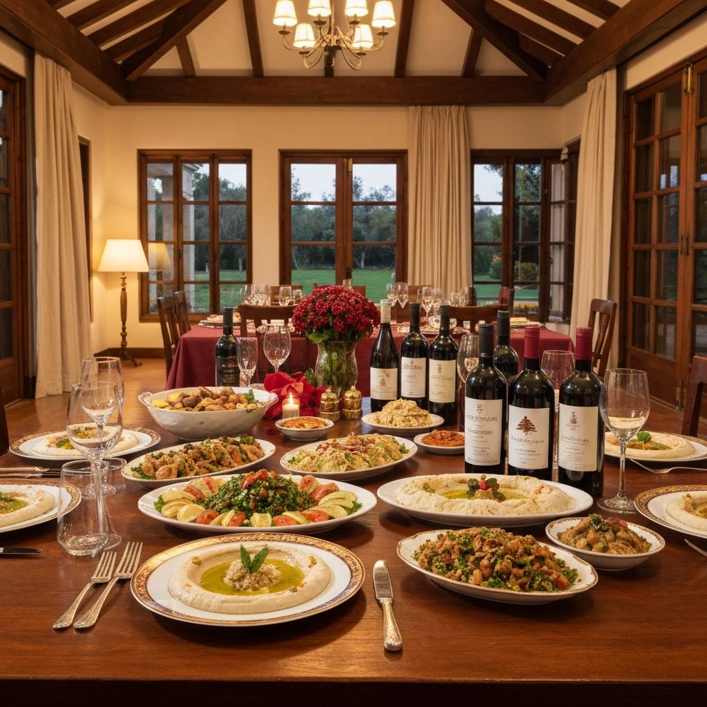 Lebanese Christmas Eve Dinner